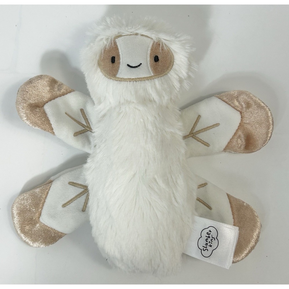 Slumberkins Mini Limited Edition Snowflake Dragonfly Plush Stuffie lovey soft - Picture 2 of 5
